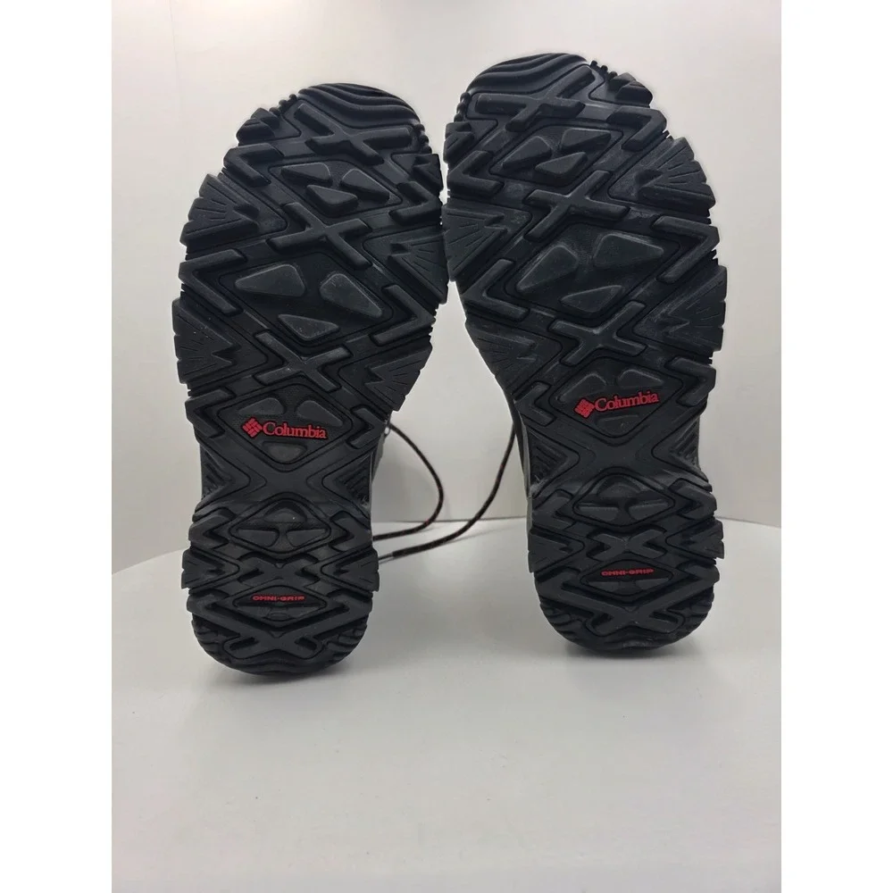 Columbia Bugaboot III Snow Boots Mens 12 Waterproof 200g Insulated Black Red